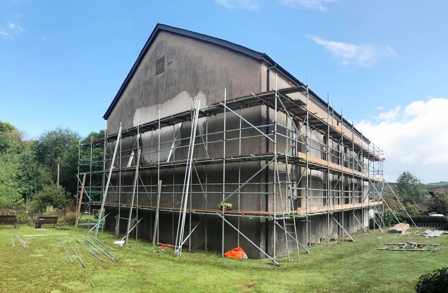 scaffolding Wales